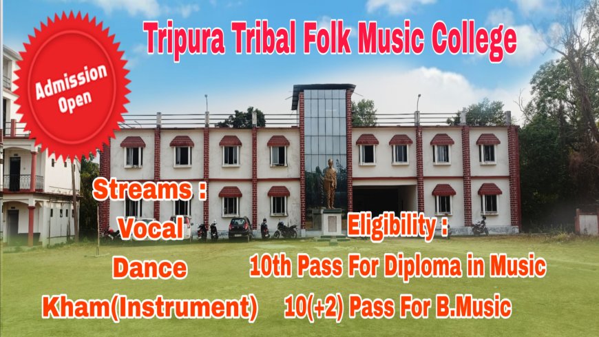 TTFMC Opens Admissions  for Diploma & Degree in Tribal Folk Music 2025-26