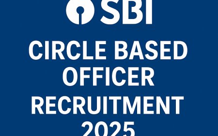 SBI Circle Based Officer (CBO) Recruitment 2025
